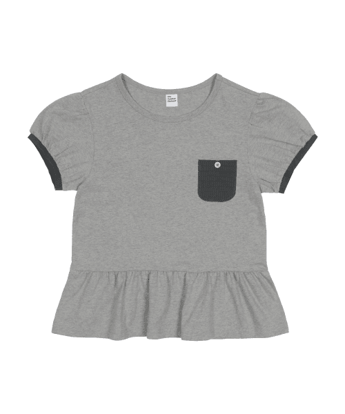 TCM button mini pocket T (grey)