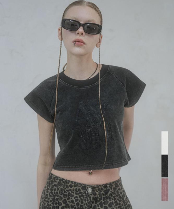 Aa Crop Tee - 3COL