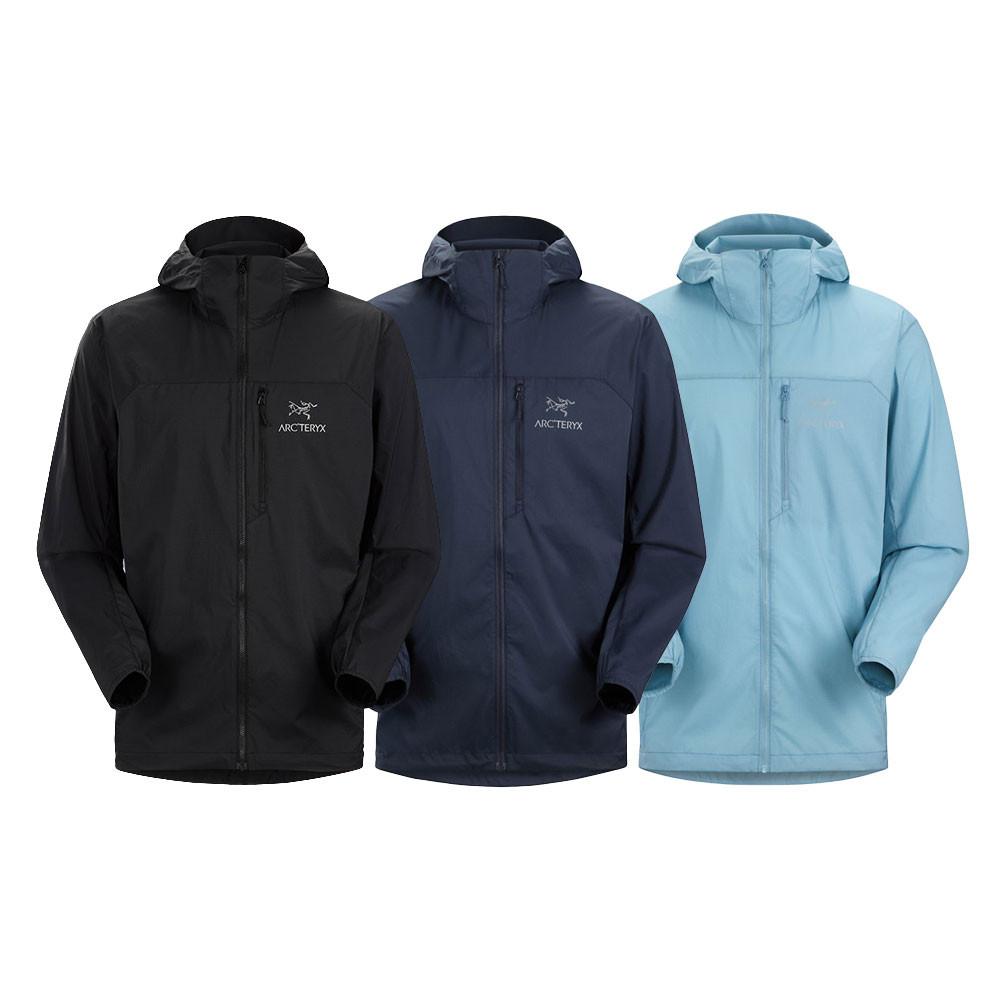 23SS 아크테릭스 스쿼미시 후디 030752 블랙 솔레스