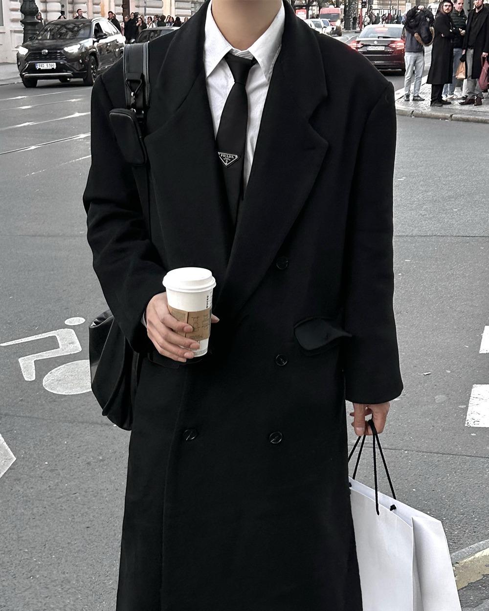 [Renewal] Premium 130cm 프라하 맥시 코트