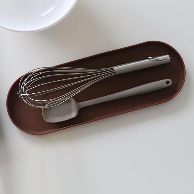 오브 실리콘 다용도 받침 - 초코브라운