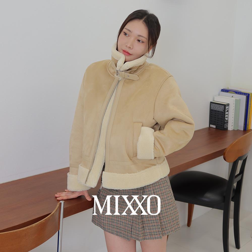 [율리/앨리스펑크PICK][단독][누적1만장]스탠카라 스웨이드 숏 무스탕_MIWJLDV1PC