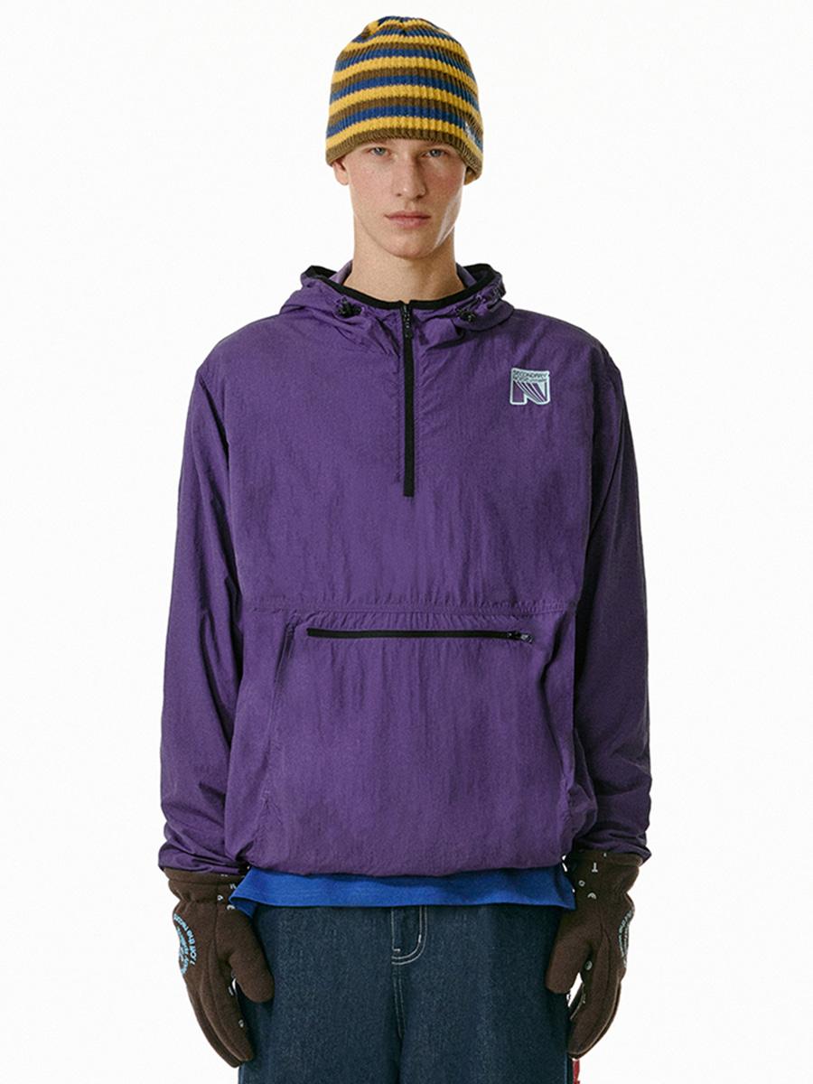 Pitter-Patter Anorak Pullover Purple