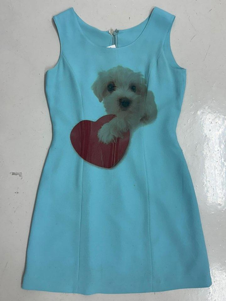 Printed sleeveless dress