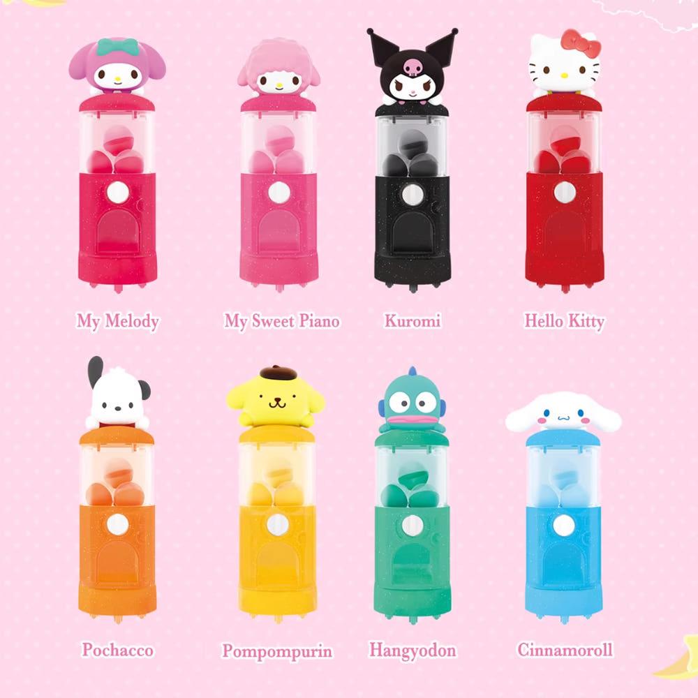 산리오 캡슐 랜덤뽑기 가챠머신 쿠로미 시나모롤 폼폼푸린 포차코 한교동 헬로키티 피규어