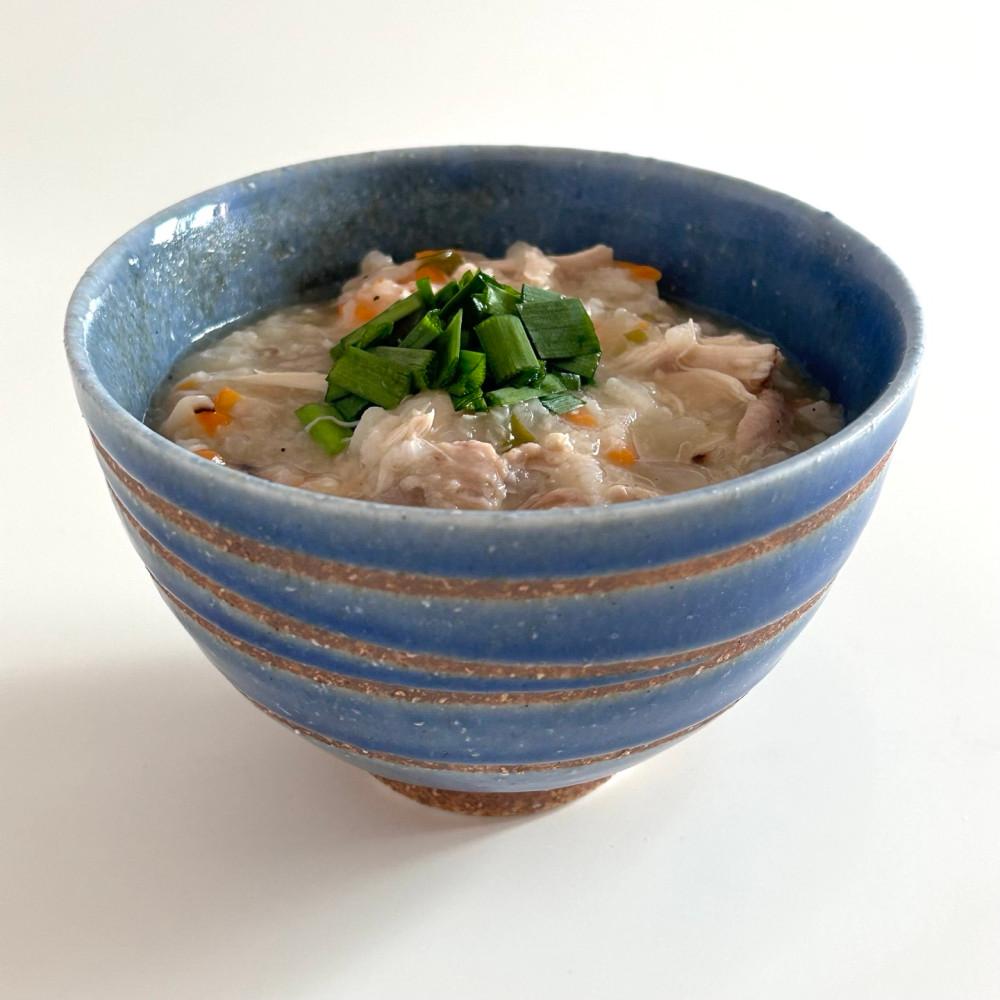 Blue line point bowl / 블루 라인 포인트 볼 덮밥 감성 자취그릇 자취선물