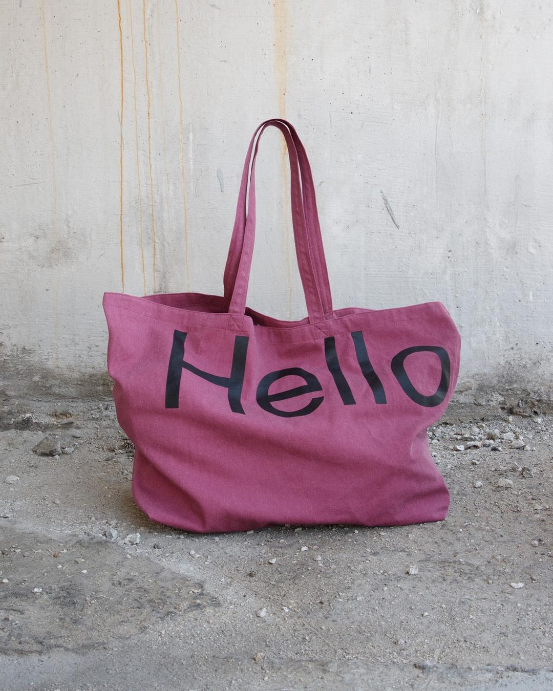 Big tote bag - Grape