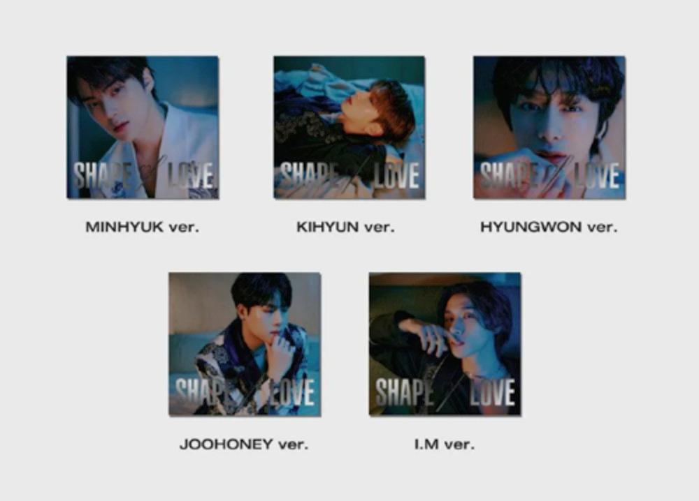 몬스타엑스 미니11집 앨범 세이프오브러브 쥬얼 MONSTA X SHAPE of LOVE (Jewel Ver.) [HYUNGWON Ver.] 형원 버전선택