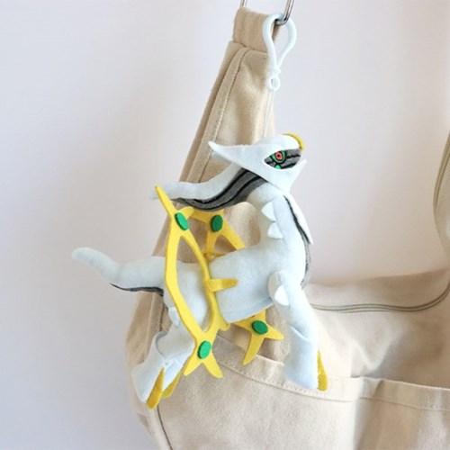 포켓몬스터 아르세우스 봉제 인형 가방고리