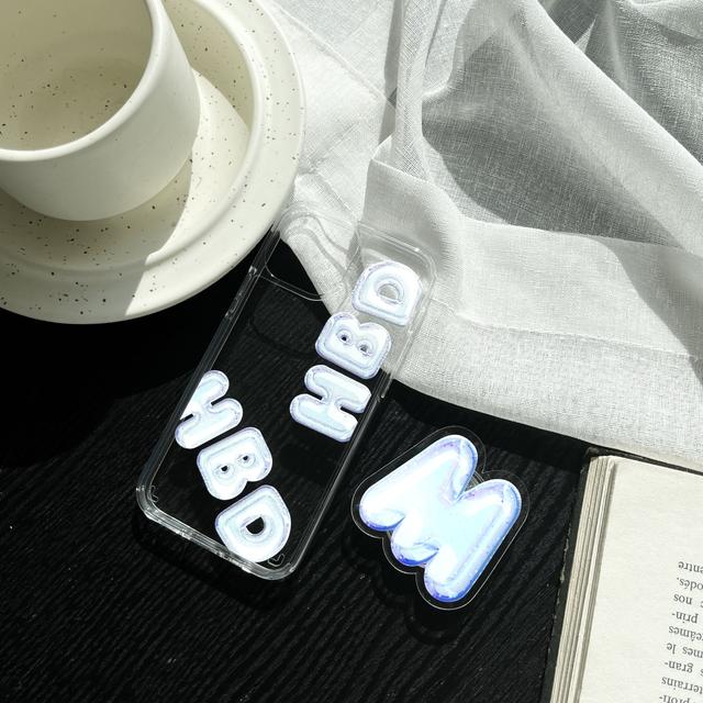 [케이스SET 추가💖]홀로그램 알파벳풍선 스마트톡