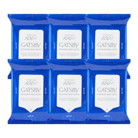 이런 상품 어때요? [3+3] 갸스비 데오드란트 휴대용 바디페이퍼 클렌징 샤워티슈 아이스시트러스 10매