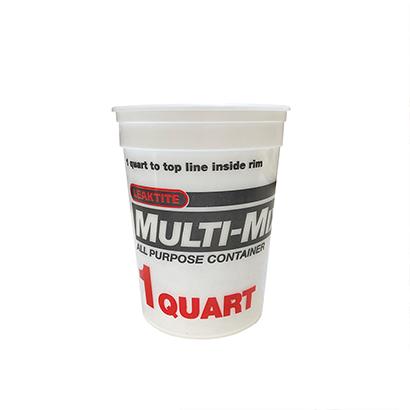Leaktite Mixing container_S Red