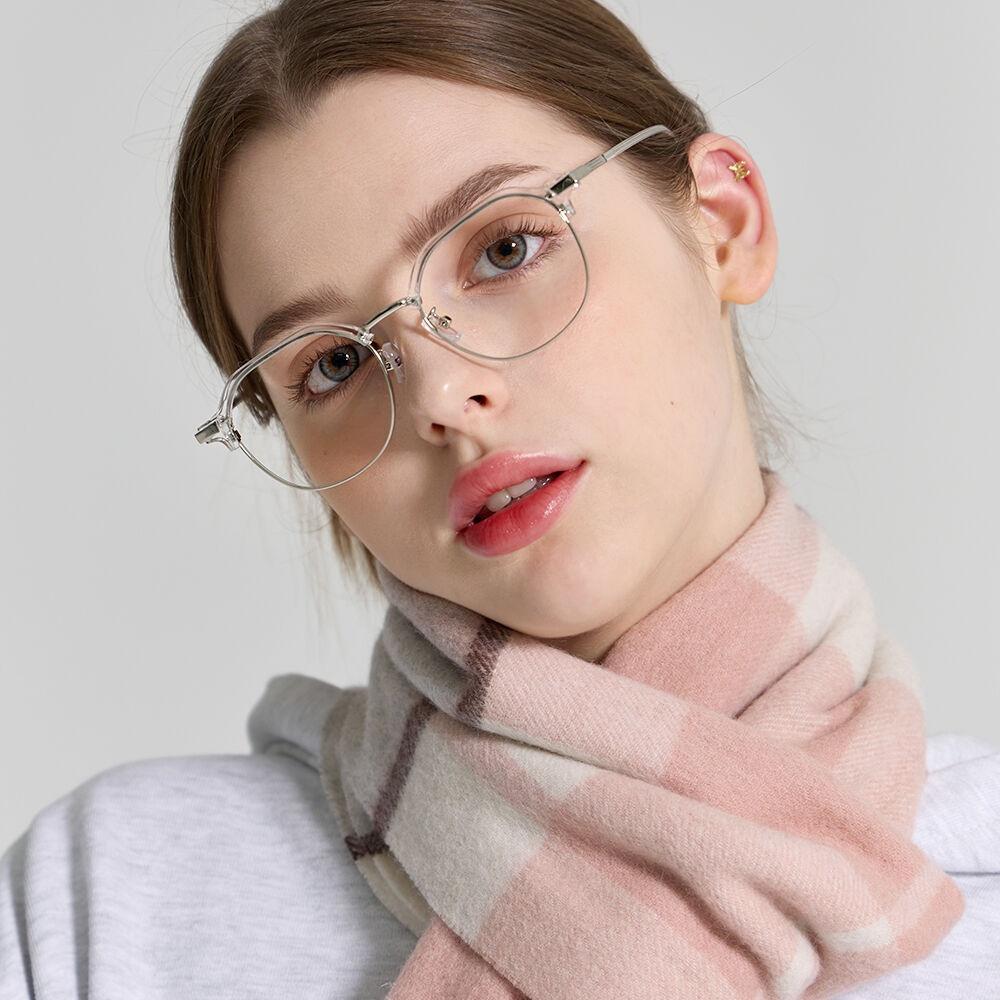 [에스파윈터착용] RECLOW FBB82 CRYSTAL GLASS 안경