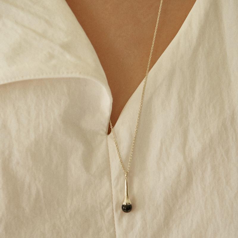REST IN CITY 20 NECKLACE - ONYX