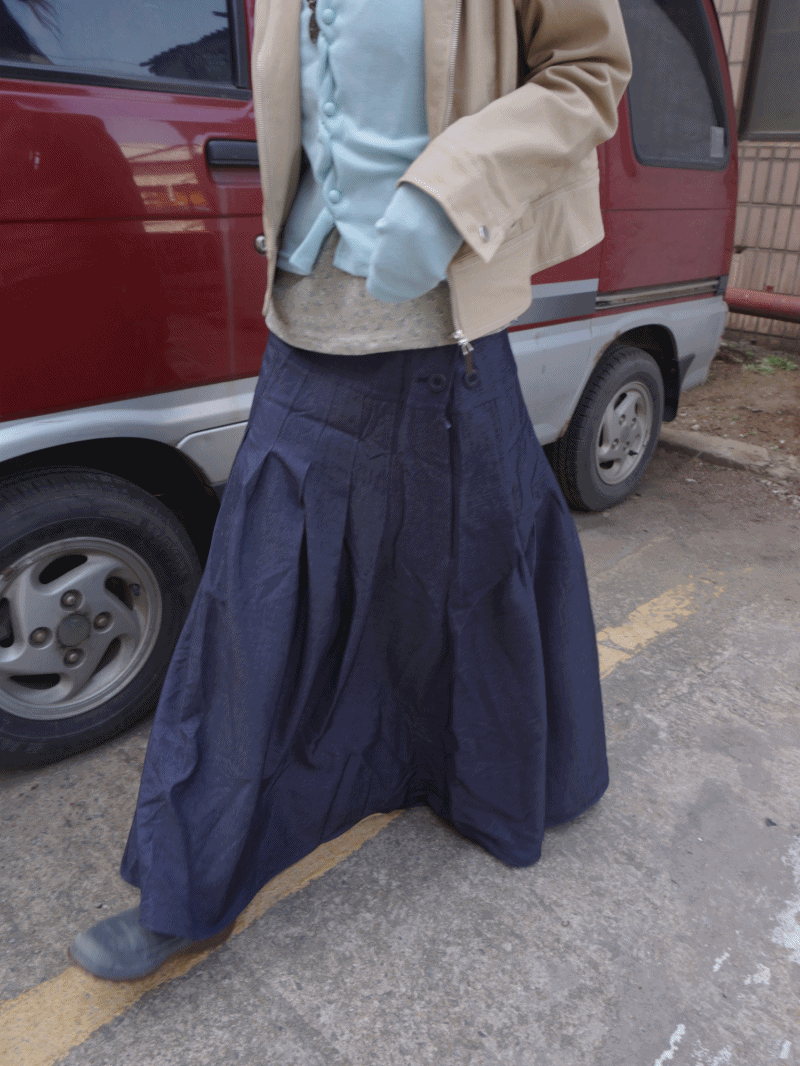 모래하우스 발렛 비조 스커트