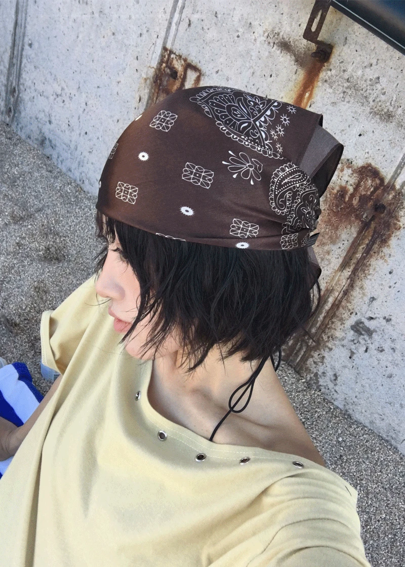 SILKY SCARF (2color)