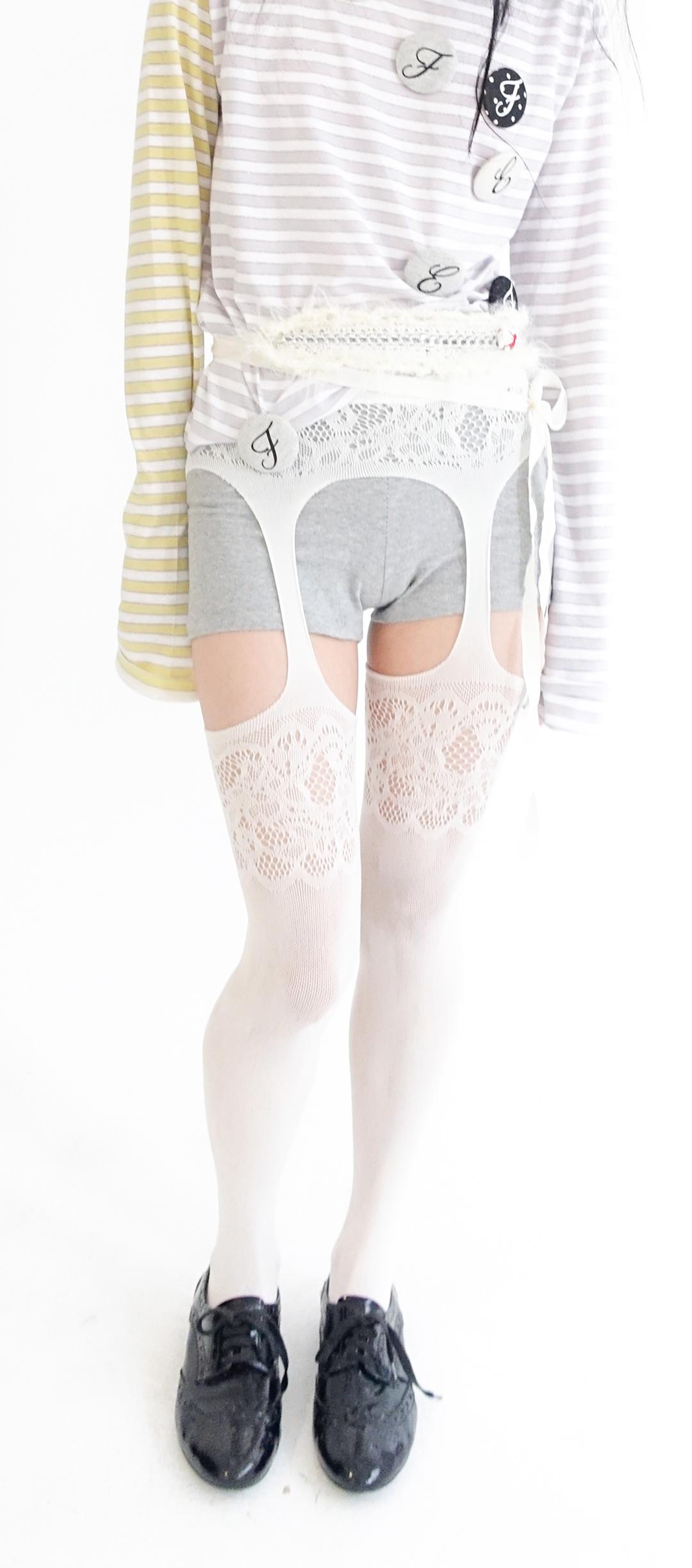 crochet garter stocking