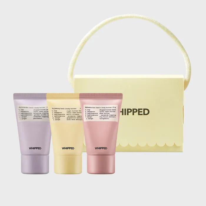휩드 핸드&바디버터 3종 버터백 (무화버터+유자몽+호호벤더)