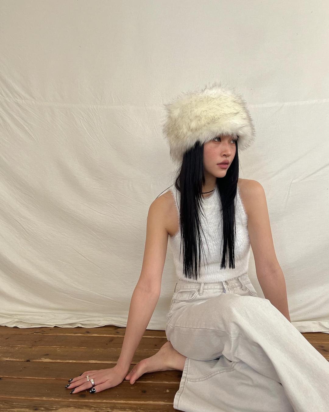 웜 앤 소프트 퍼 햇 (3color)