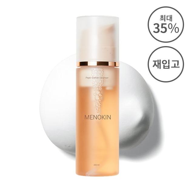 메노킨 펩티코튼 클렌저 200ml