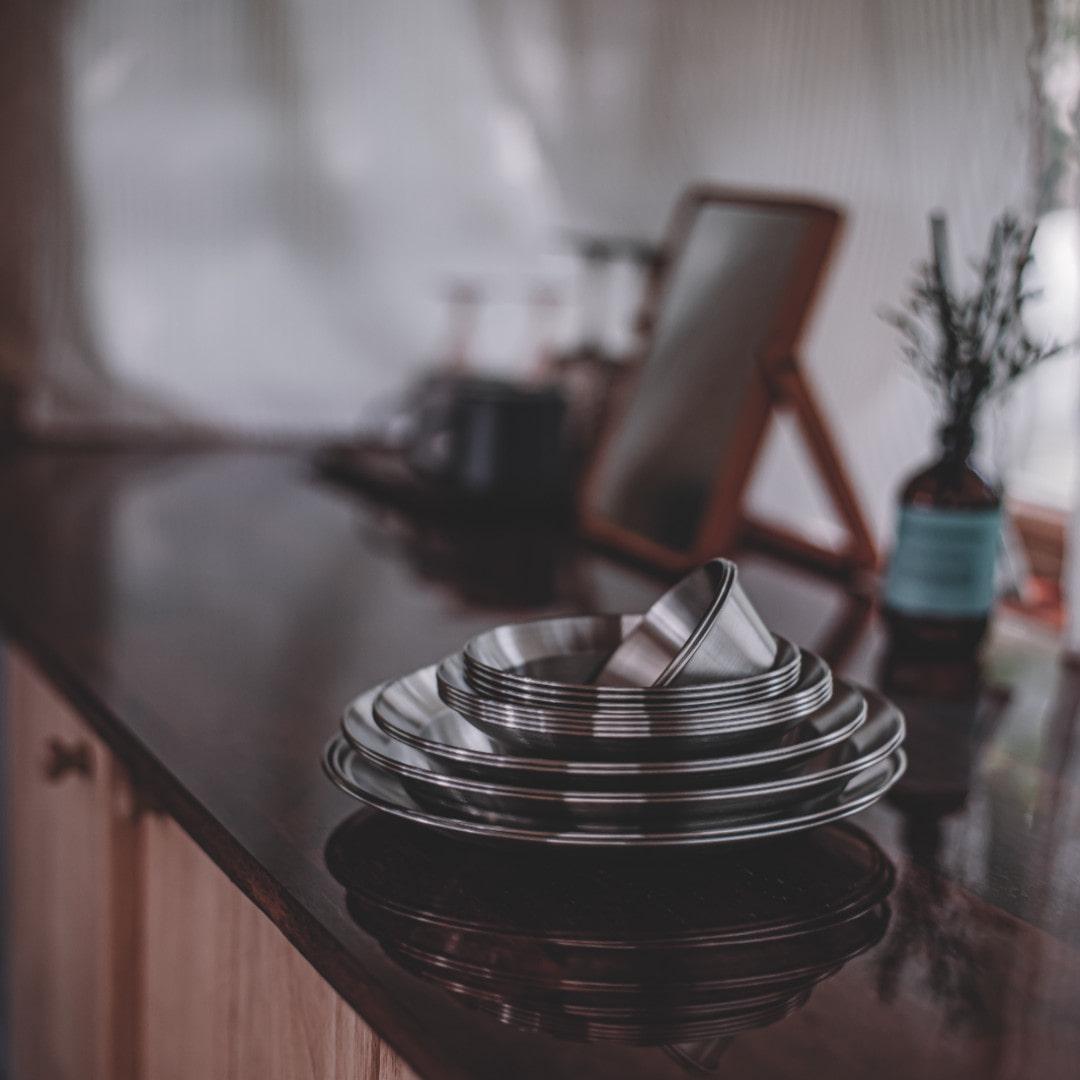 키녹스 STS304 캠핑 식기 세트 [낱개 구매 가능]