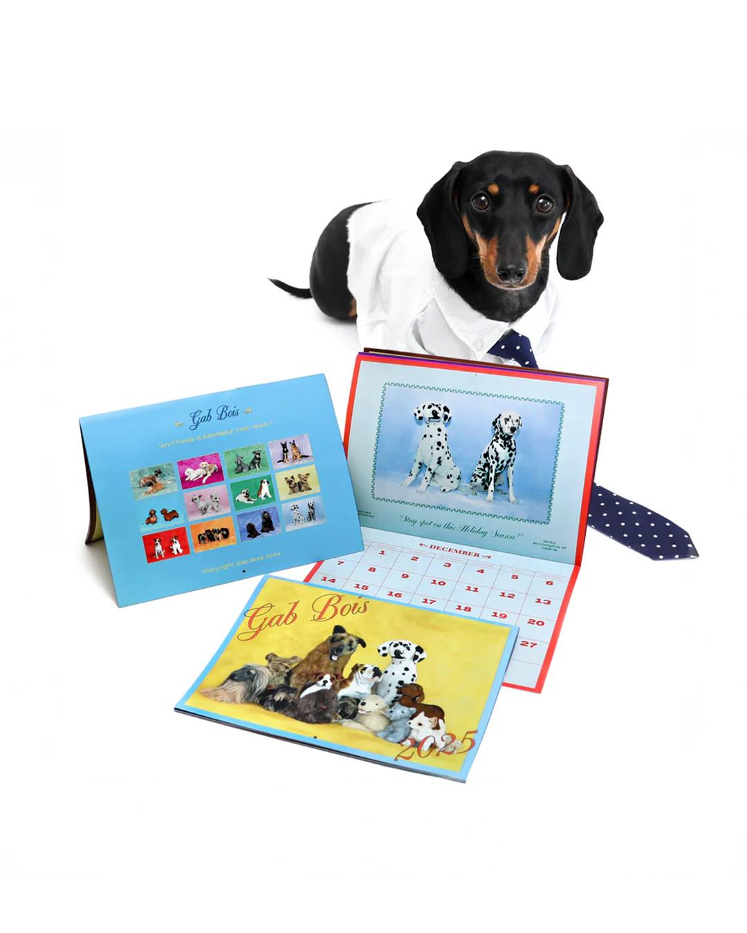 GAB BOIS '2025 Dog Calendar'