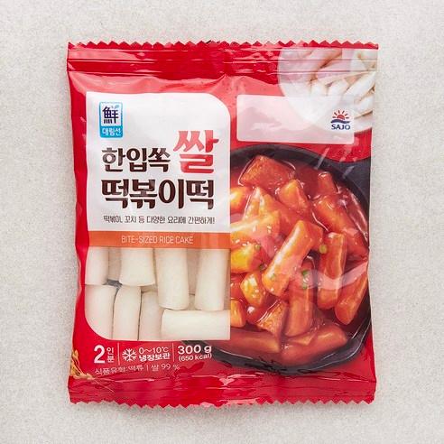 대림선 한입쏙 쌀 떡볶이떡, 300g, 1개