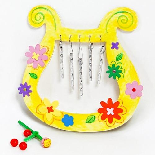 반제품 나무 하프 만들기 DIY키트