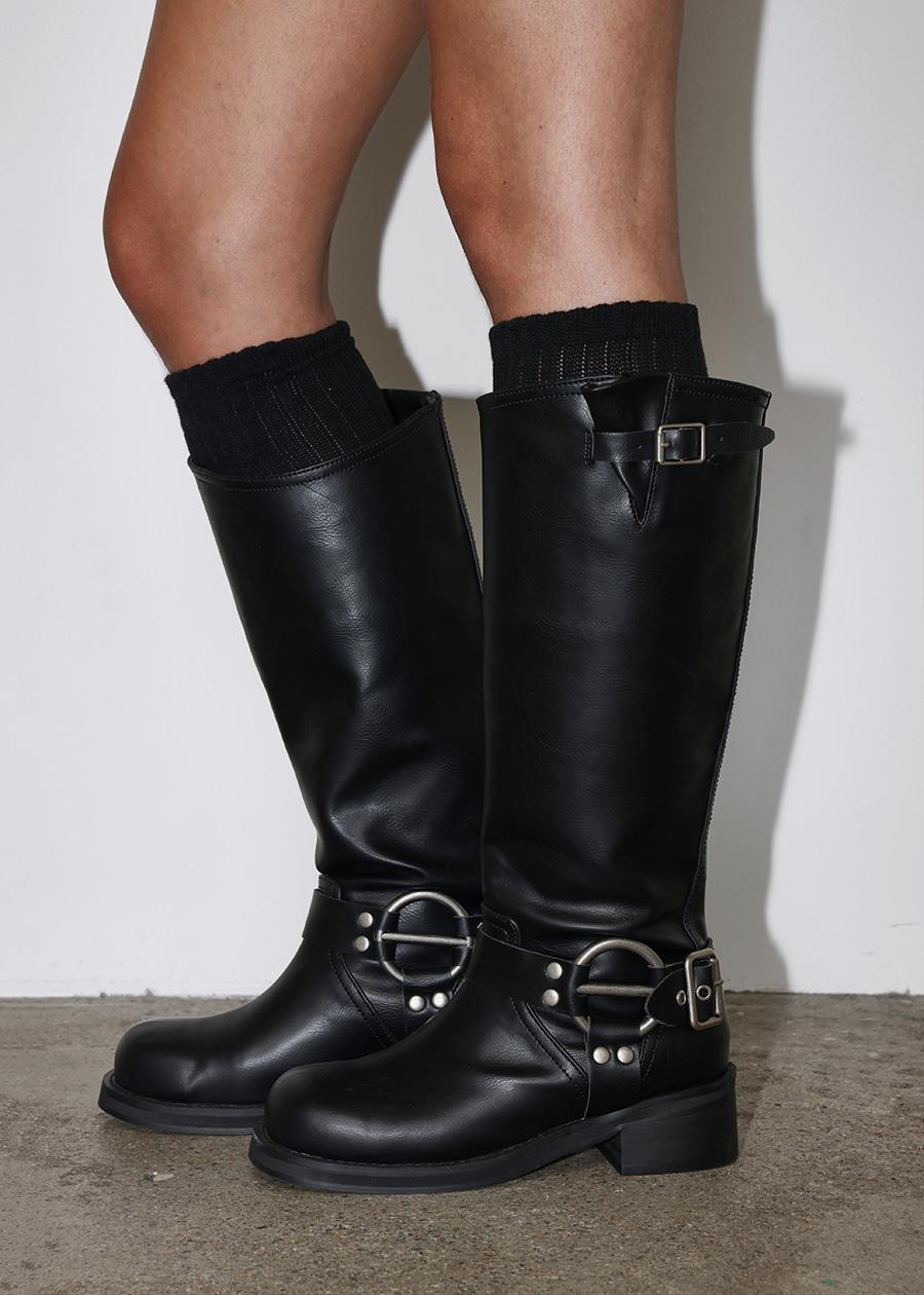 [MADE] 사클 바이커 롱부츠