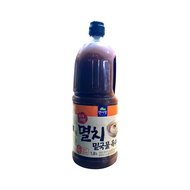 면사랑 프리미엄 밑국물 멸치육수 1.8L 다시멸치액 국수 우동 만두국 각종찌게용 [원산지:상세설명에 표시]