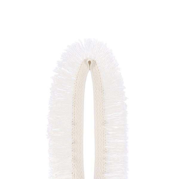 FRINGE INDIE MUFFLER (IVORY)