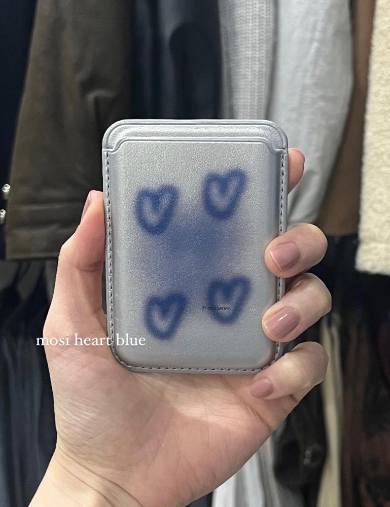 mosi heart magsafe card case (b)