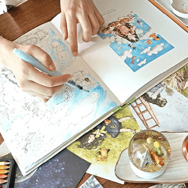 [취미도서] 애뽈의 숲소녀 컬러링북 시리즈(프리미엄 에디션)