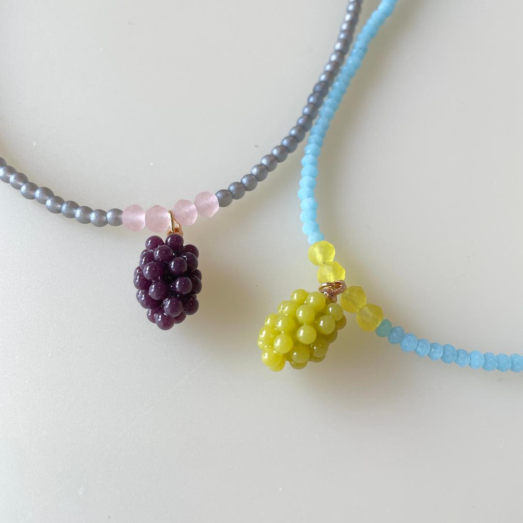 Grape necklace