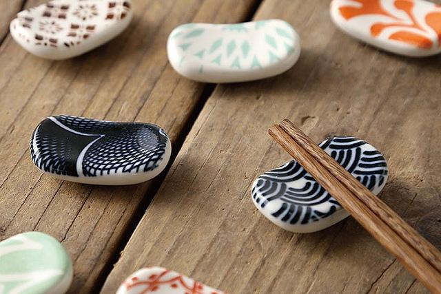 일본풍 도자기 수저받침 10종