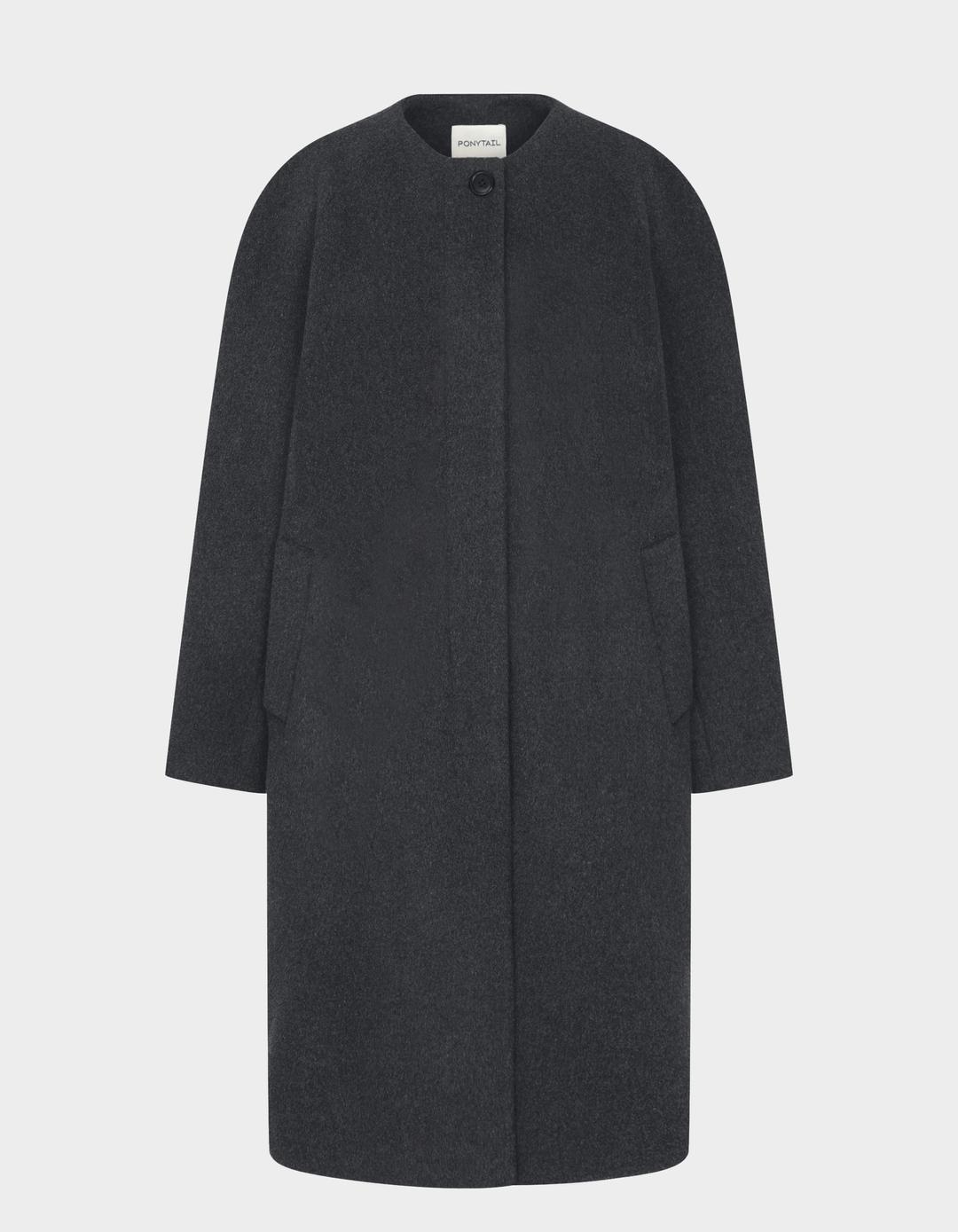 Piloti Coccon Maxi Coat (Charcoal)