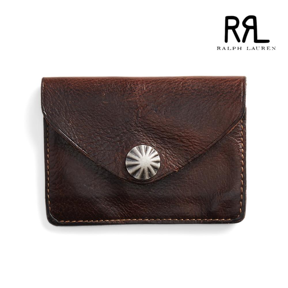 RRL 더블알엘 가죽 카드 케이스 지갑 388MSL2032