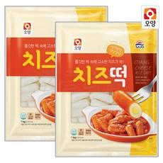 [퀴클리몰] 사조오양 치즈떡 1kg x 2개