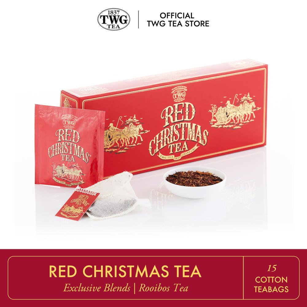 [TWG Tea] 레드 크리스마스 티 (루이보스 티백 - 15개입)