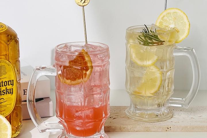 390ml 하이볼잔 맥주잔 하이볼 글라스 컵 술잔 위스키잔