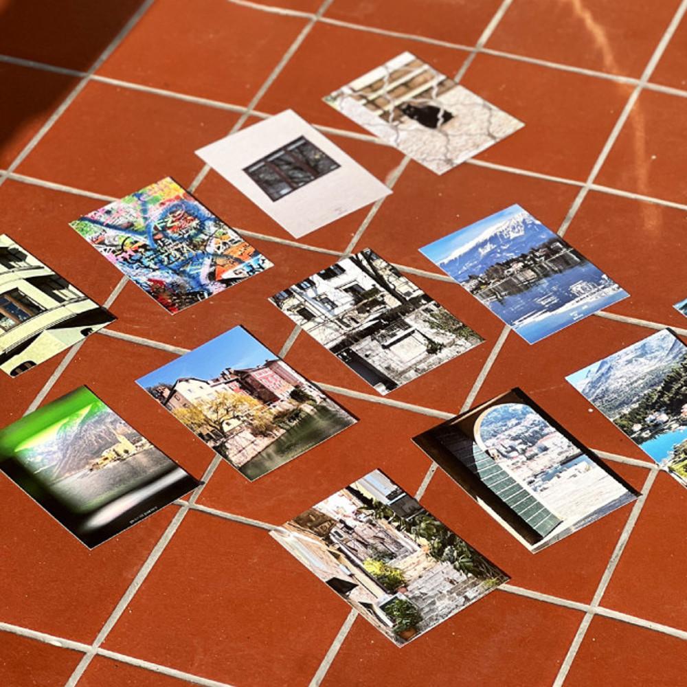 피스오브져니 창문 밖은 유럽 여행 풍경 엽서 12종