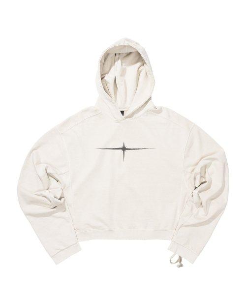 SHOP MERCH HOODIE / Beige