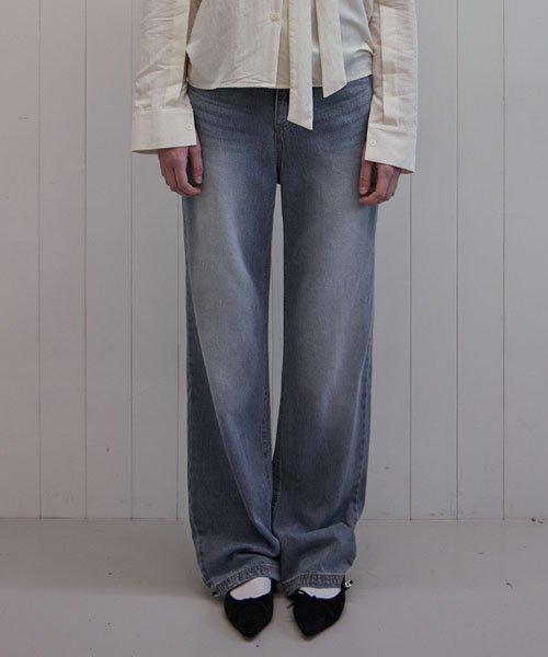 헤인트(HAINT)  MADDY LONG WIDE DENIM PANTS - 사이즈 & 후기 | 무신사