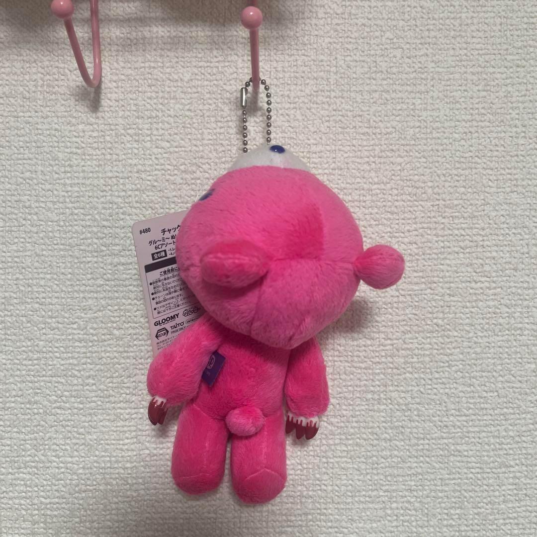 グルーミー ぬいぐるみマスコット 6Cアソート ピンク