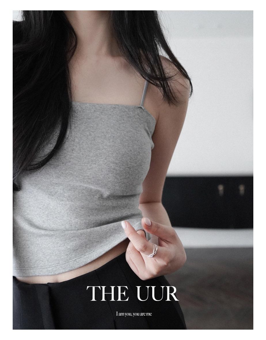 [4/23일 순차출고] [inner-pads] uur toffee sleeveless [gray]
