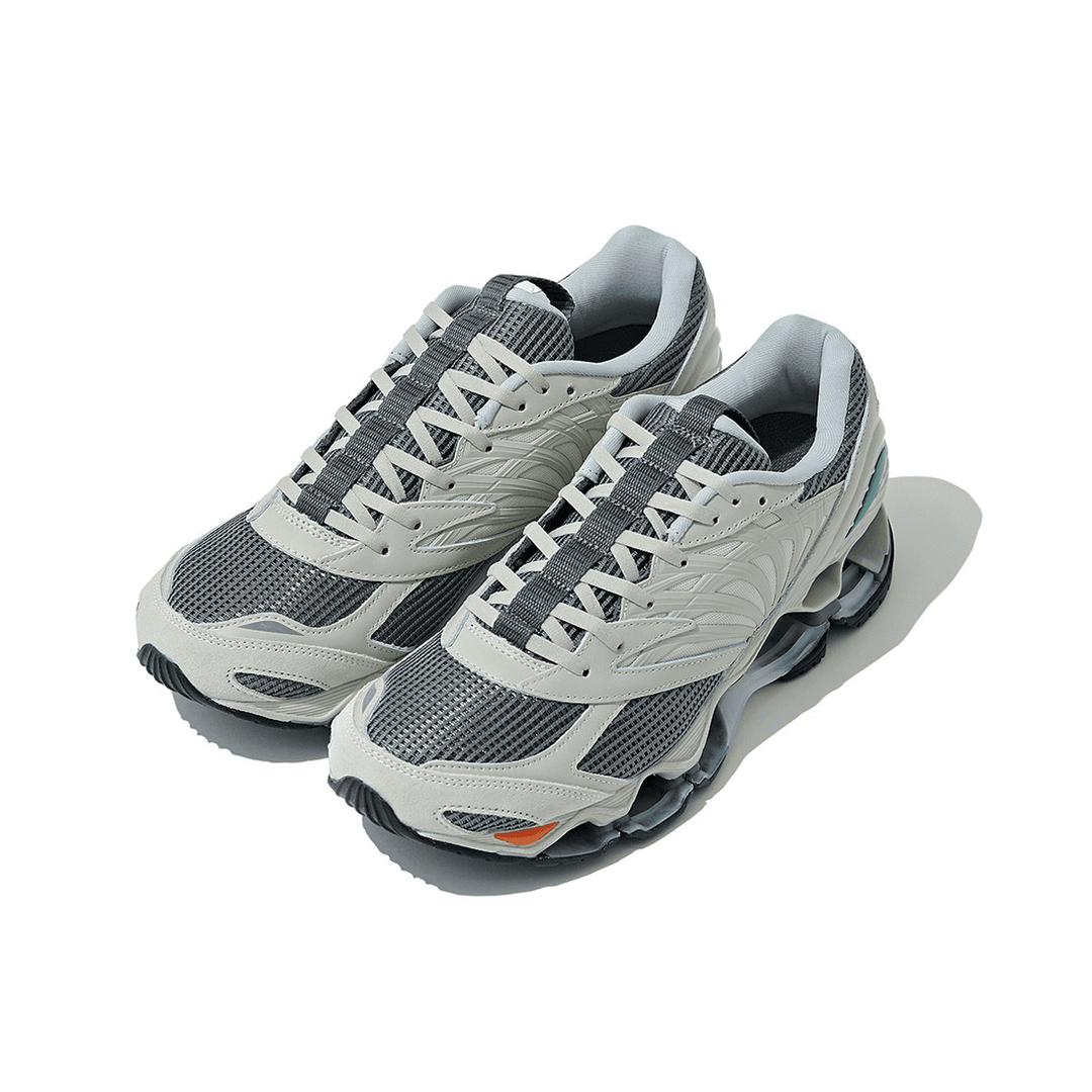 WAVE PROPHECY LS GRAPHPAPER (COOL GRAY 3C X LUNAR ROCK X VIBRANT ORANGE)