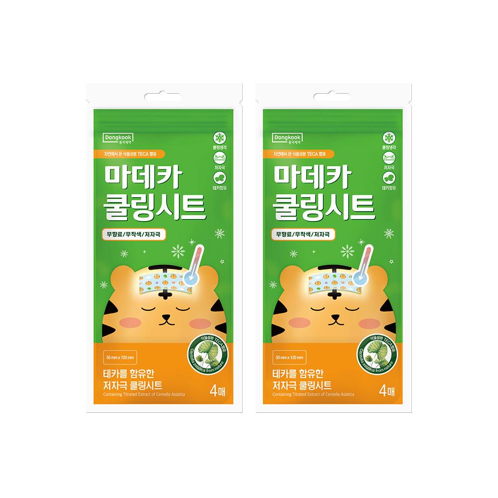 동국제약 마데카 쿨링시트 (4매) 2개