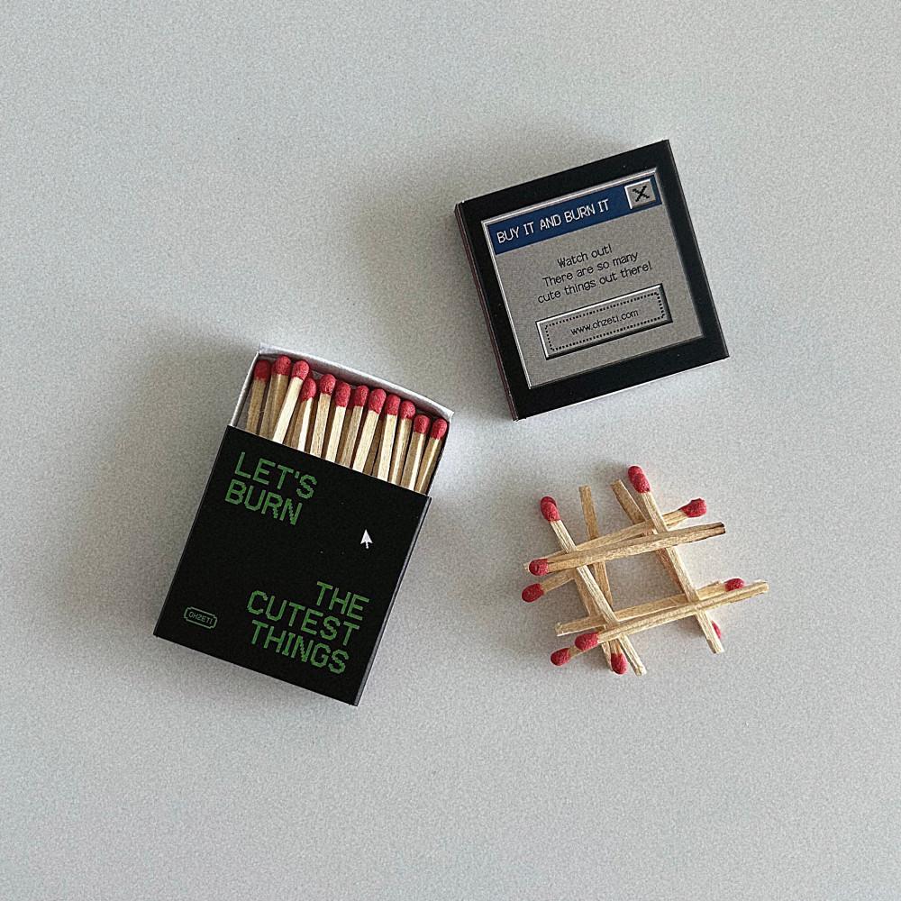 [GOODS] 미니 종이 성냥 세트
