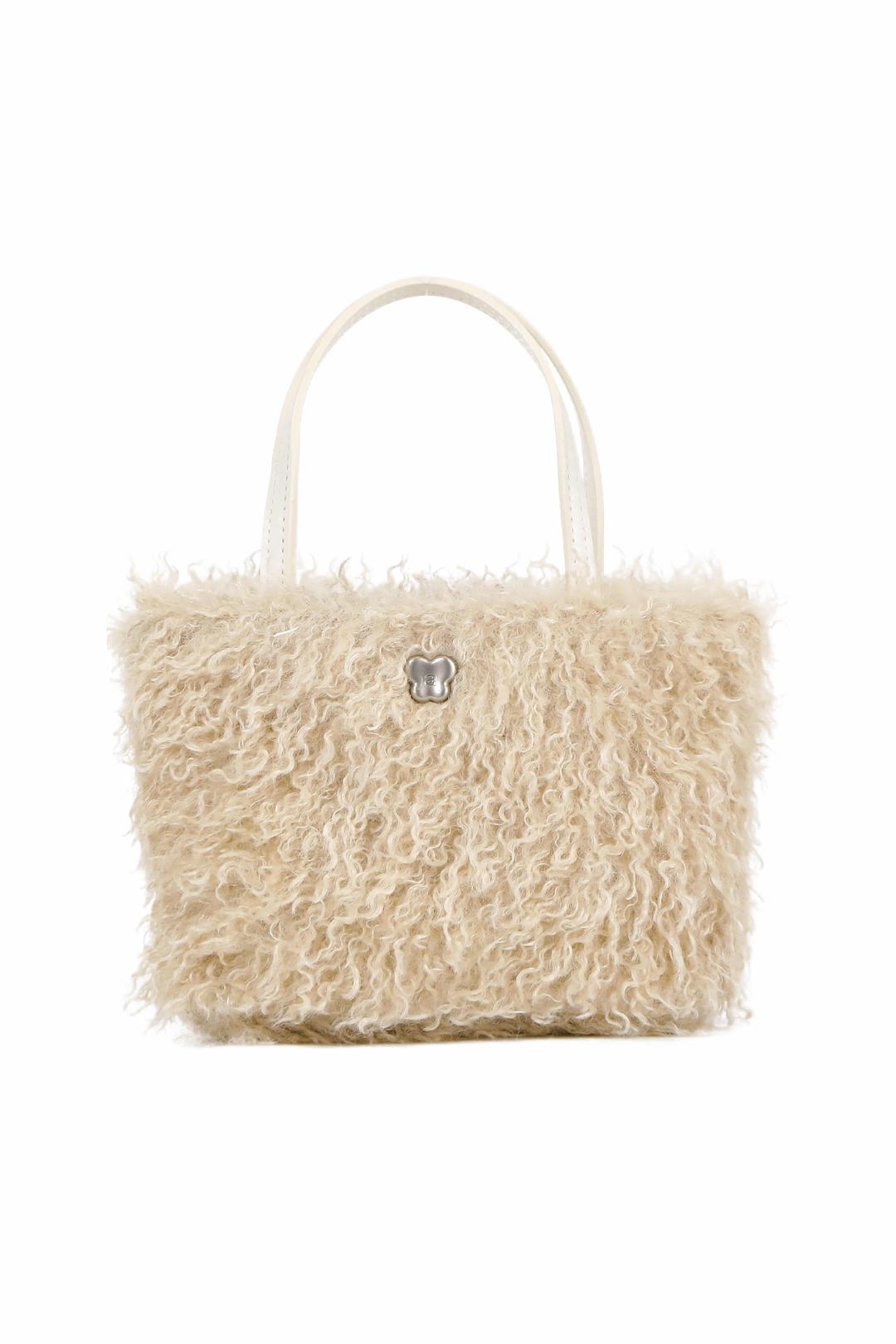 DAY BAG / FUR IVORY