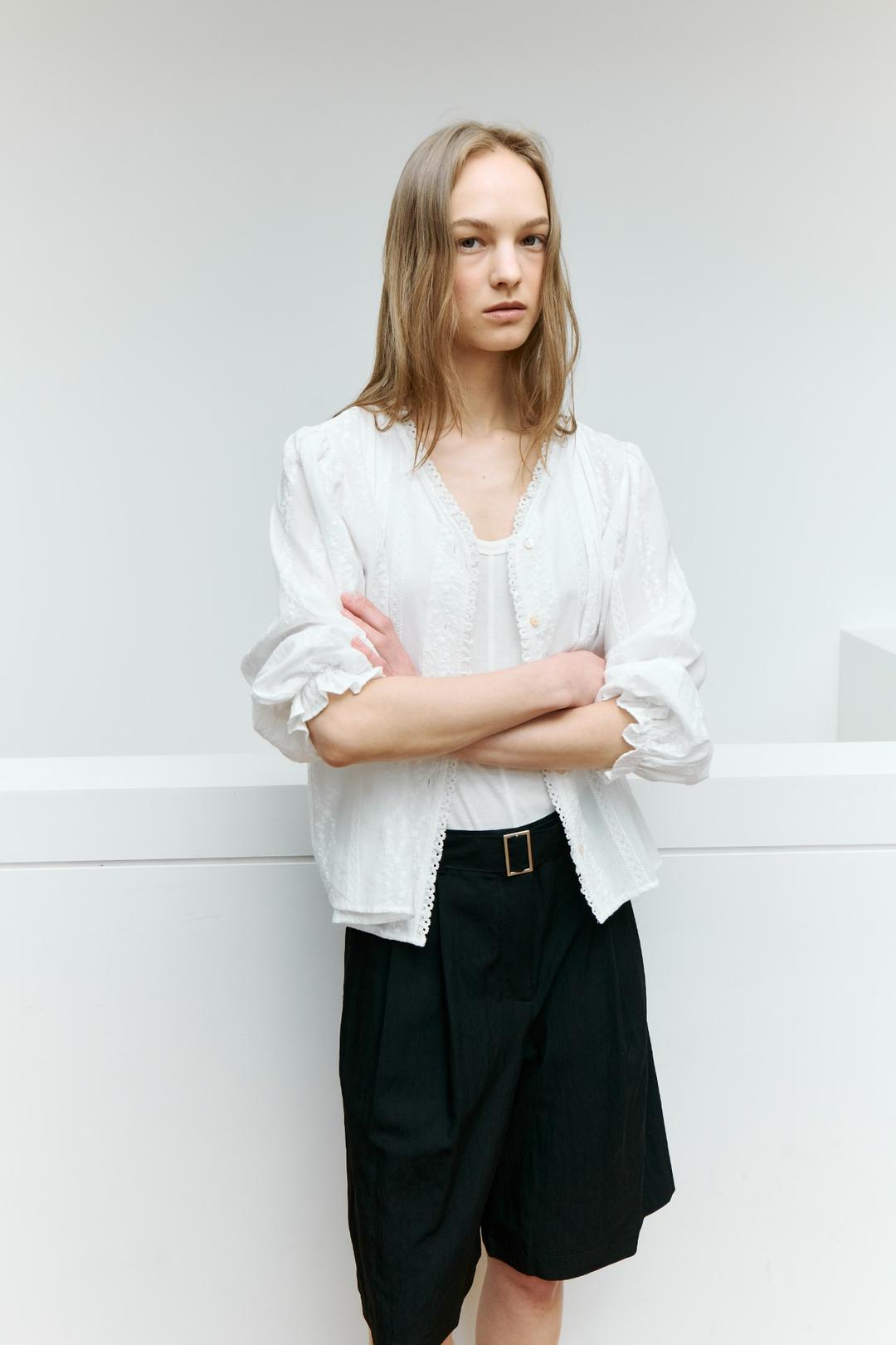 Lace Line Blouse
